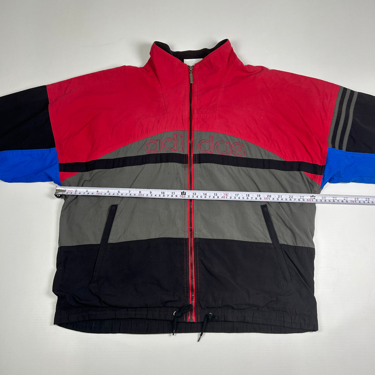 L - Vintage 1990's Adidas Windbreaker Jacket