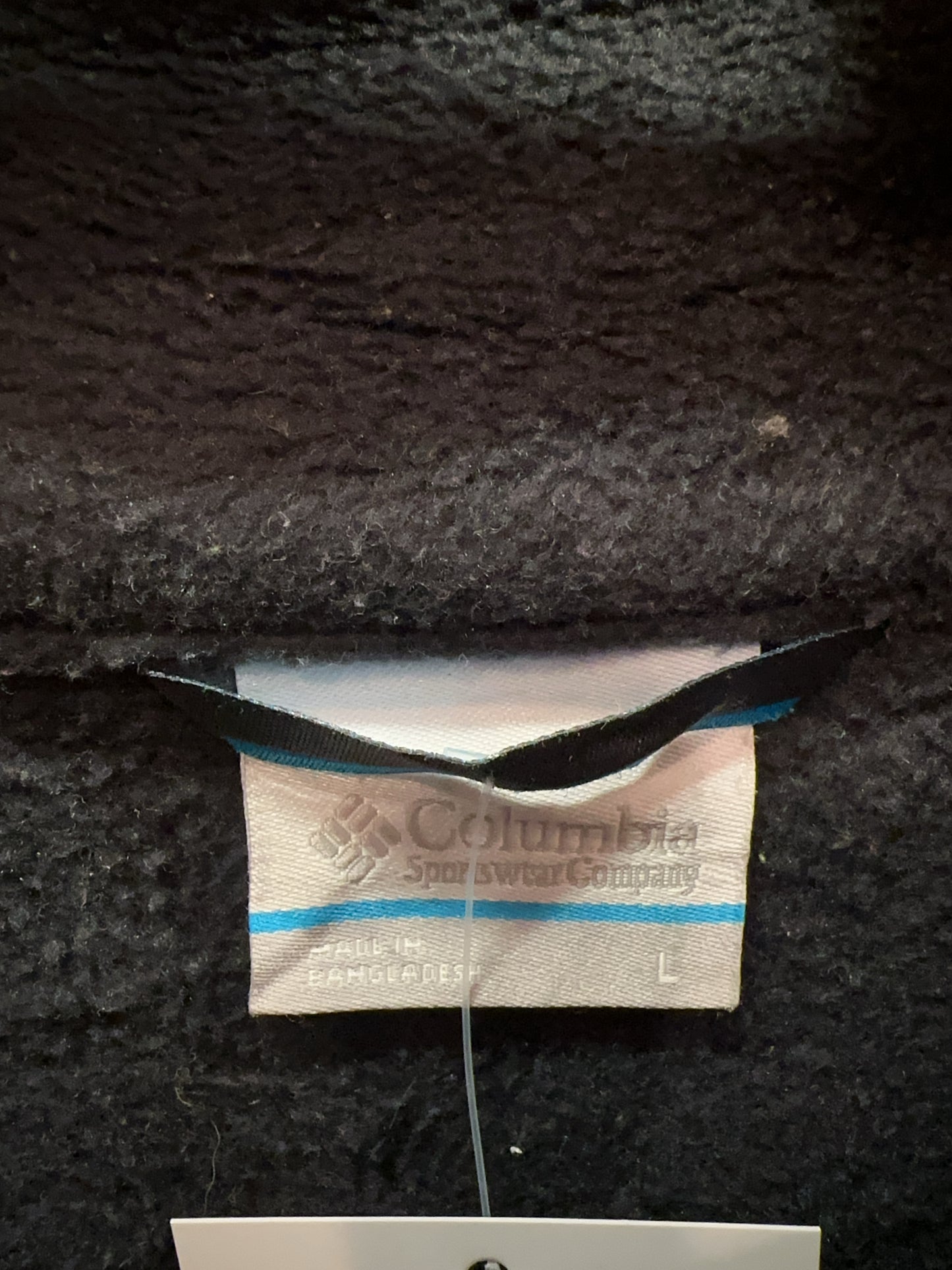 L - Columbia Fleece Quarterzip