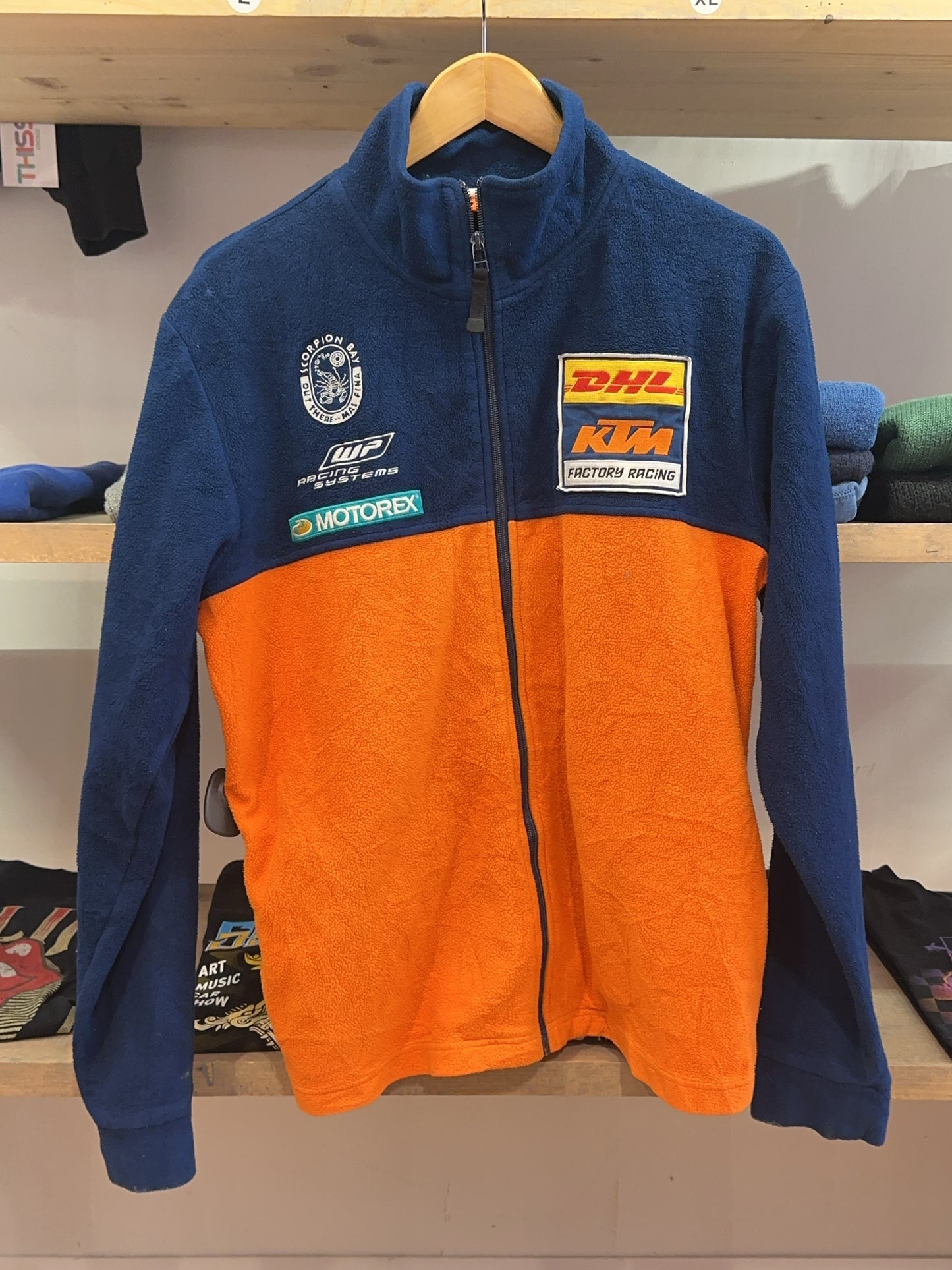 L - KTM PowerWear Factory Racing Fleece Jacket