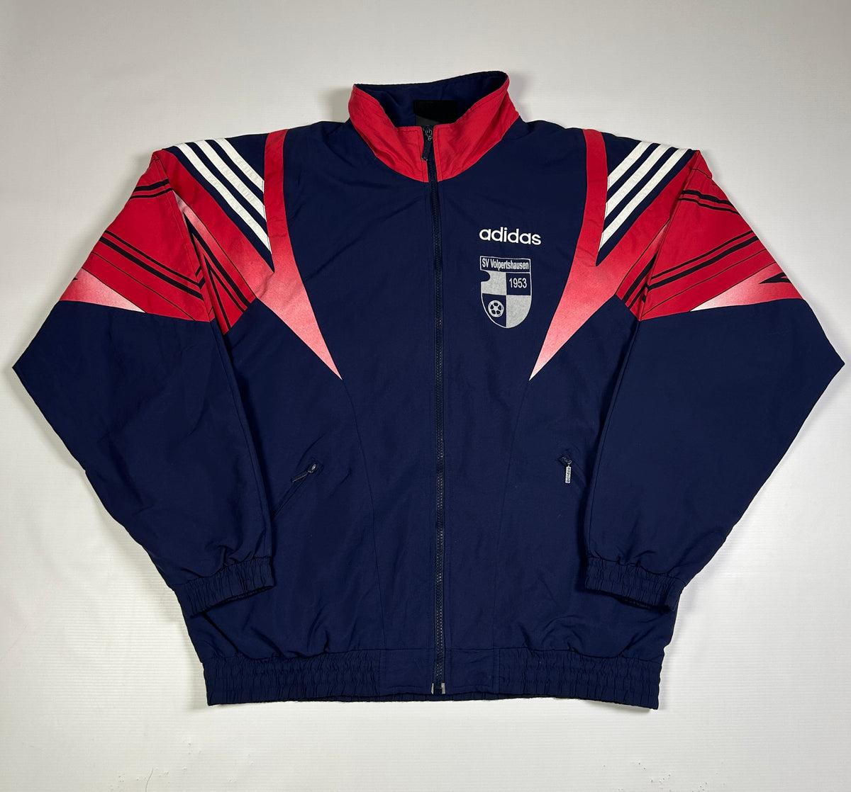 L - Vintage 1980's Adidas SV Volpertshausen Vintage Track Jacket