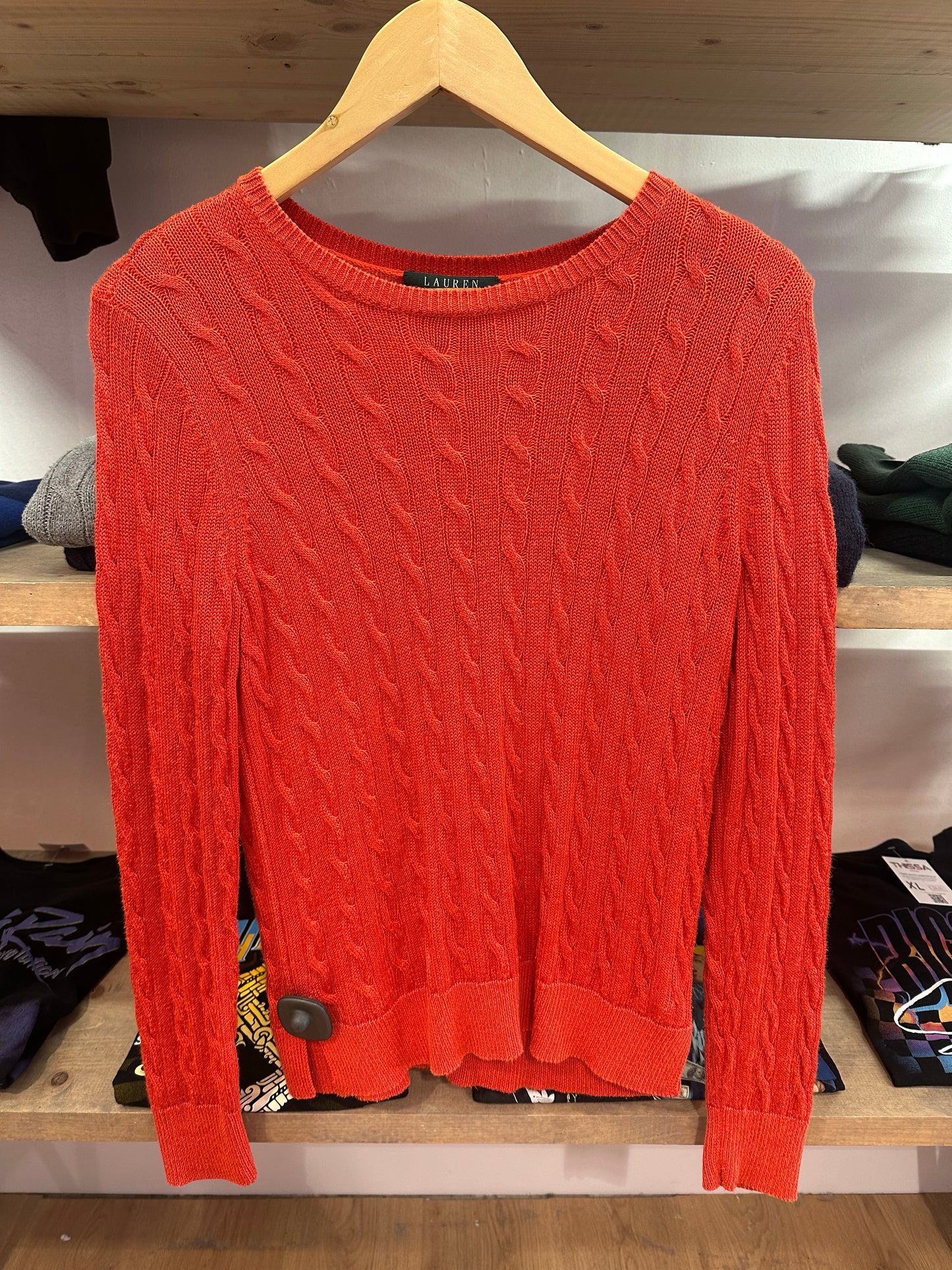 M - Ralph Lauren Cable Knit
