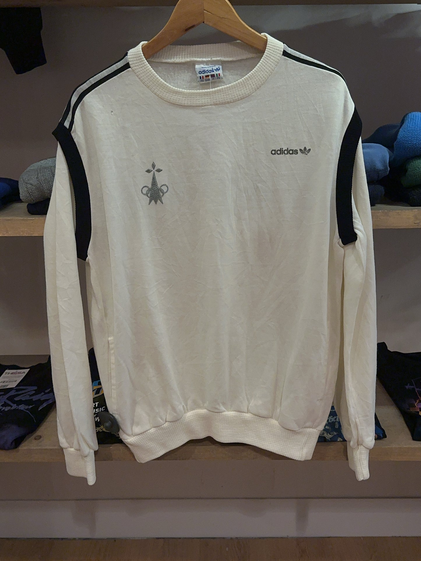 S - Vintage 1980's Adidas Sweatshirt