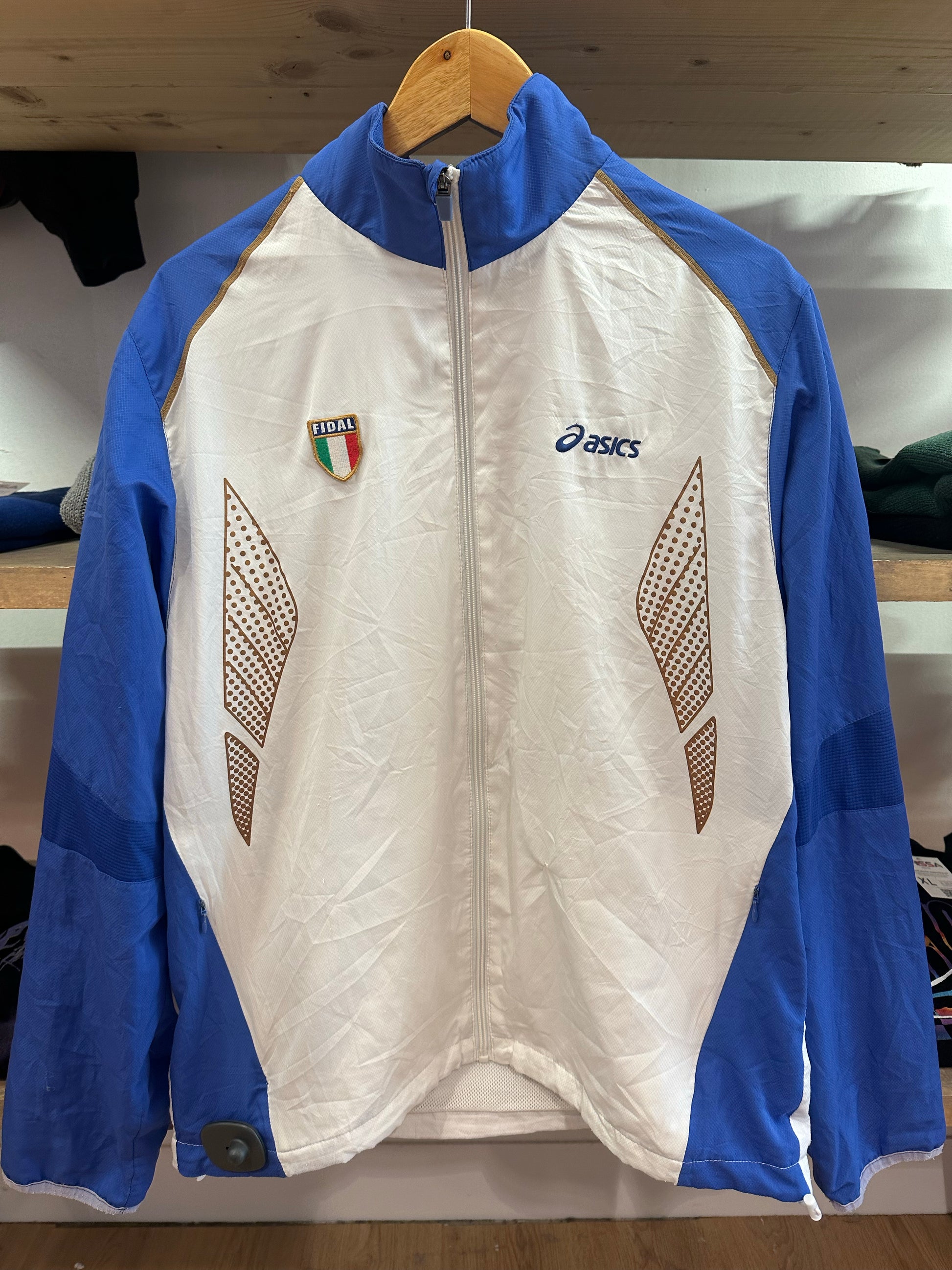 L - Vintage 1990's Asics Italy Jacket