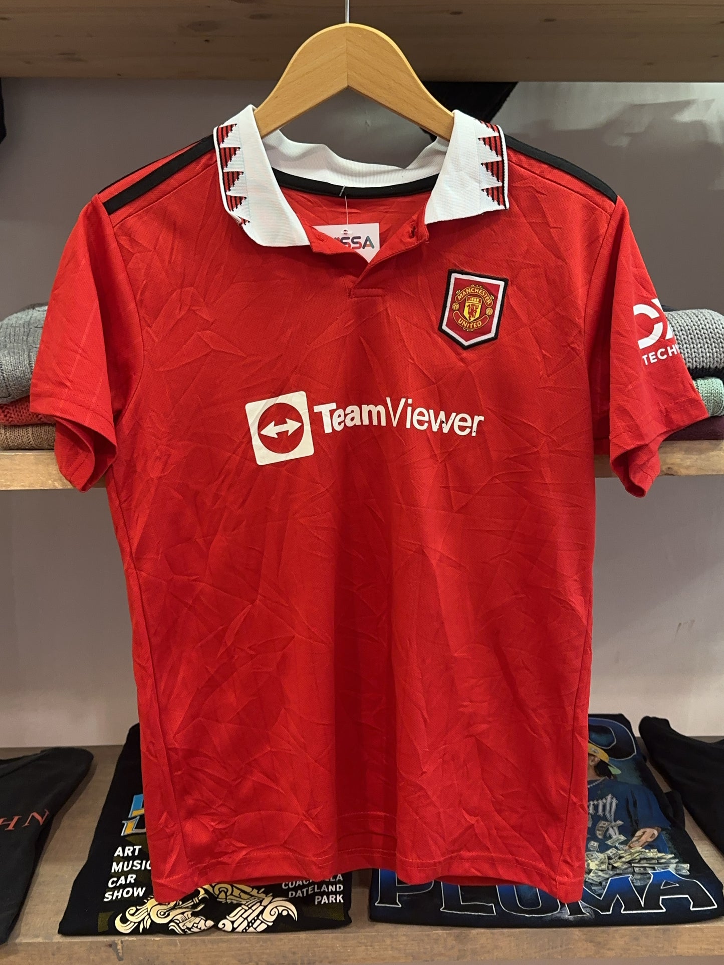 2022-2023 Manchester United Manchester United Home Football Shirt - XS