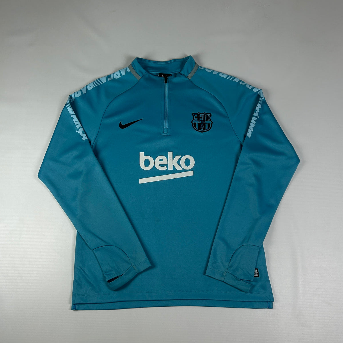 XS - 2019-202 Nike FC Barcelona Dri-FIT 1/4 Zip Training Top
