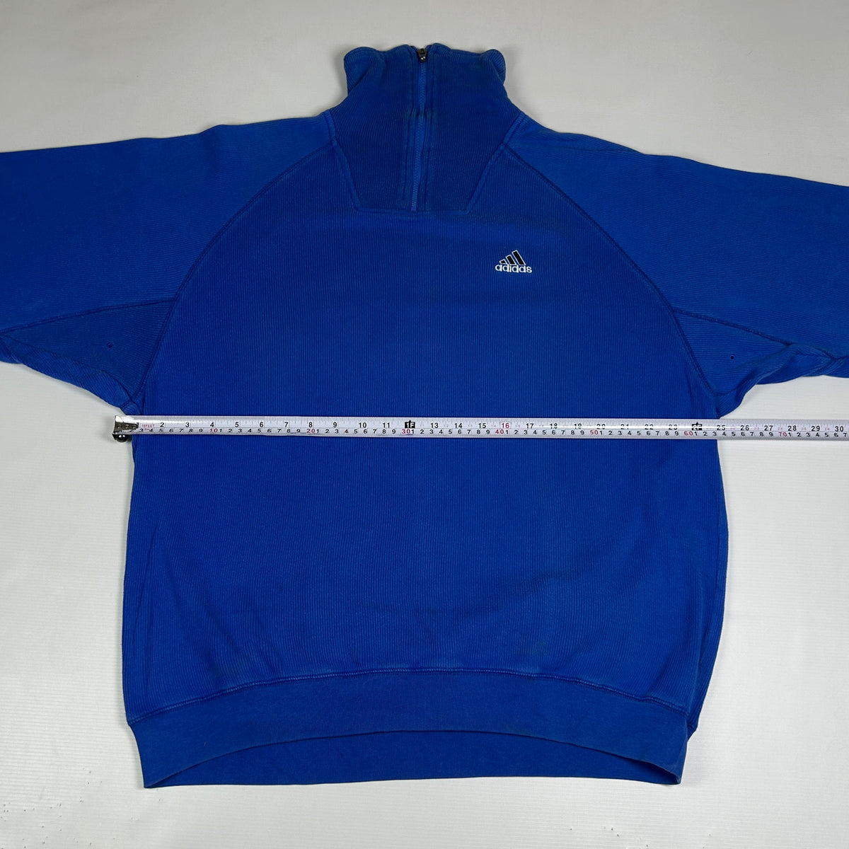 L - Vintage 1990's Adidas Quarterzip
