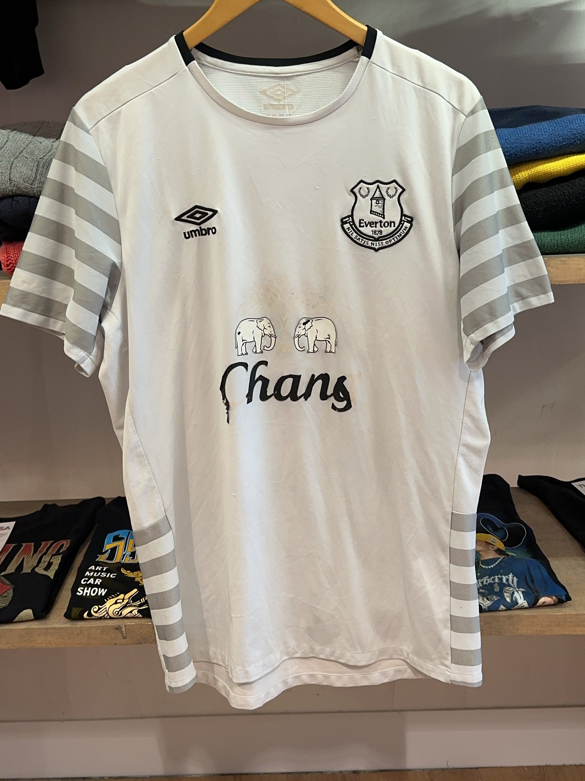 2015-2016 Everton Umbro Away Football Shirt - L