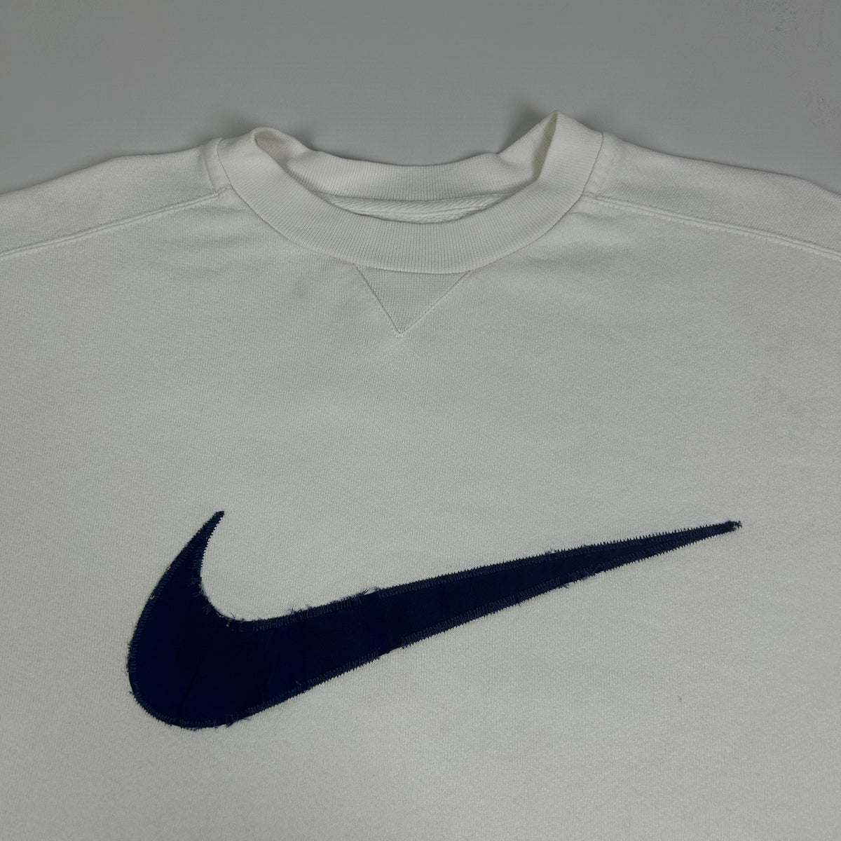 S - Vintage 1990's Nike Big Swoosh Sweatshirt
