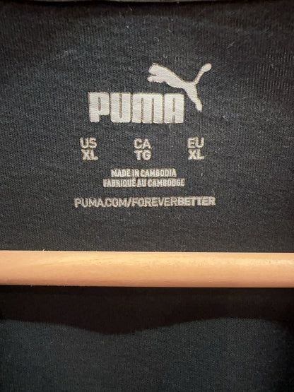 Puma Black Logo Graphic T-Shirt XL