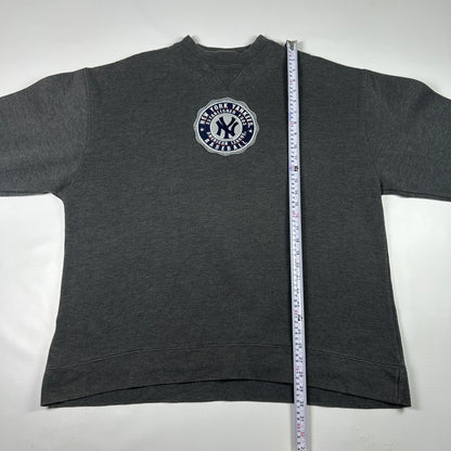 L - Vintage 2000's Adidas New York Yankees MLB Baseball Sweatshirt