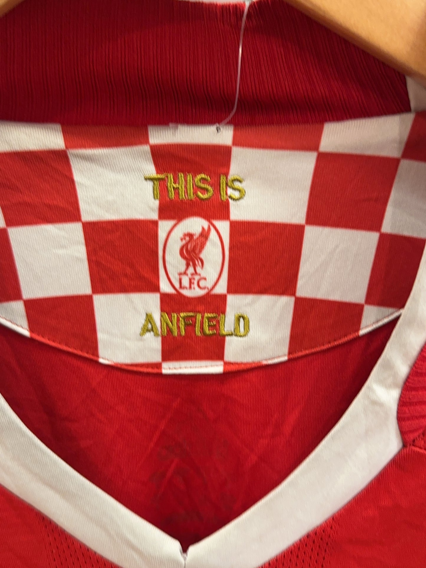 2008-2010 Liverpool FC Adidas Home Football Shirt - XL