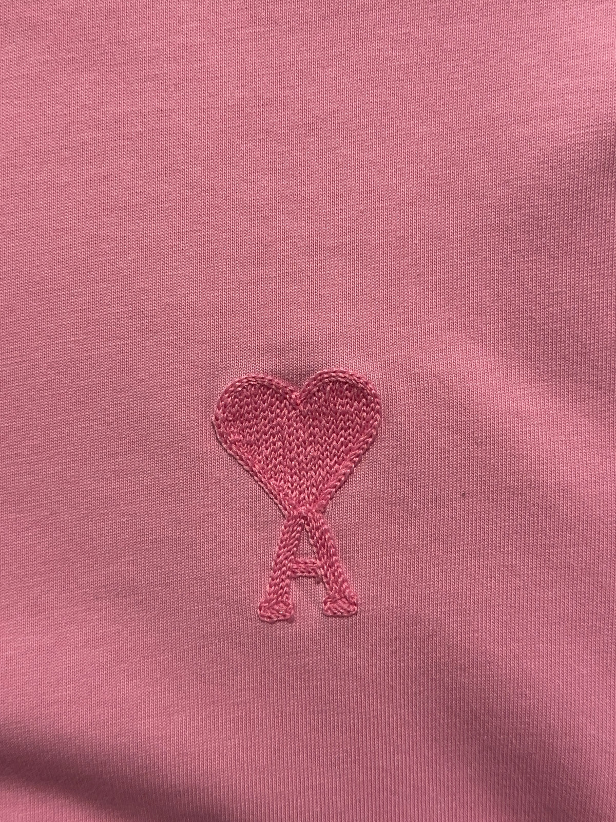 L - Ami Paris Coeur Tone-On-Tone T-shirt