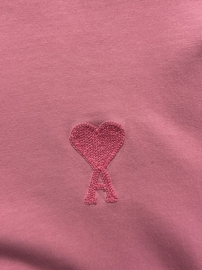 L - Ami Paris Coeur Tone-On-Tone T-shirt