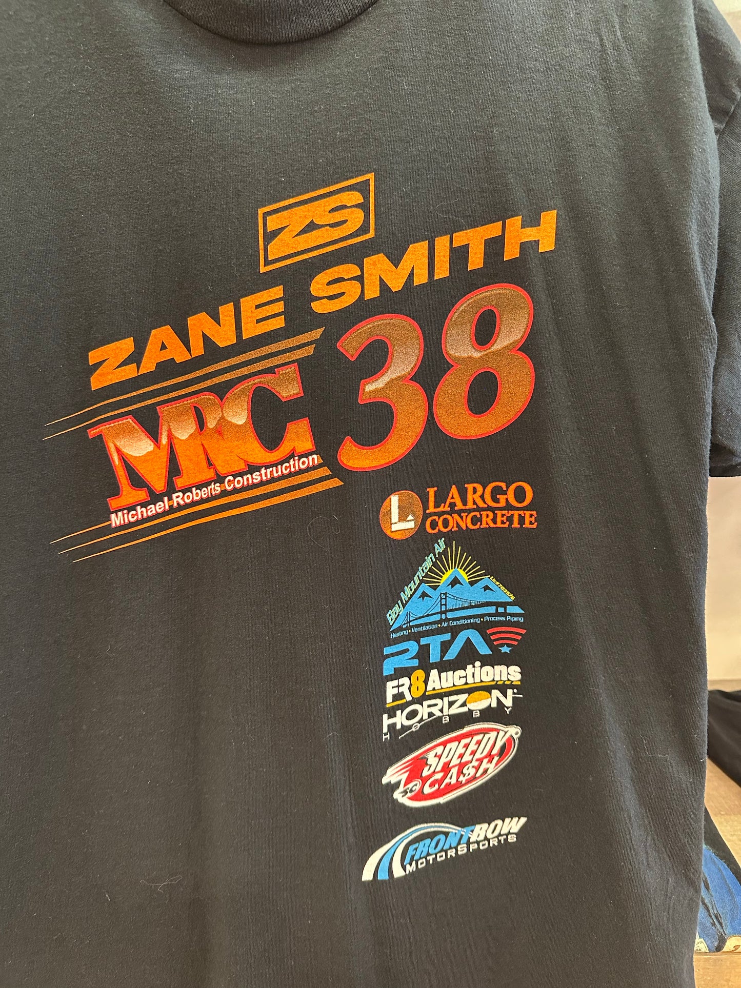 XL - Zane Smith MRC 38 NASCAR Racing T-Shirt