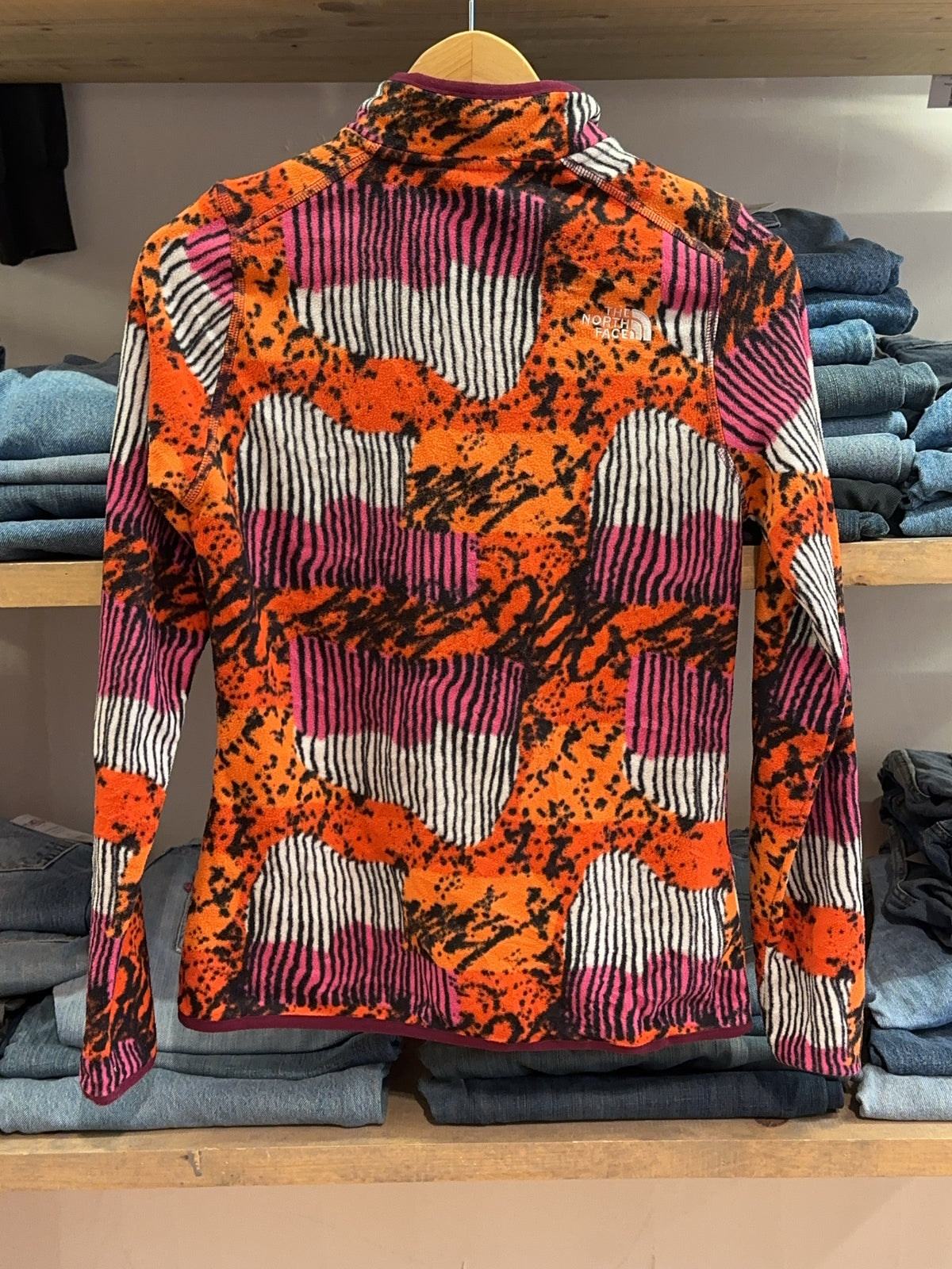 S - The North Face Quarterzip 100 Glacier
