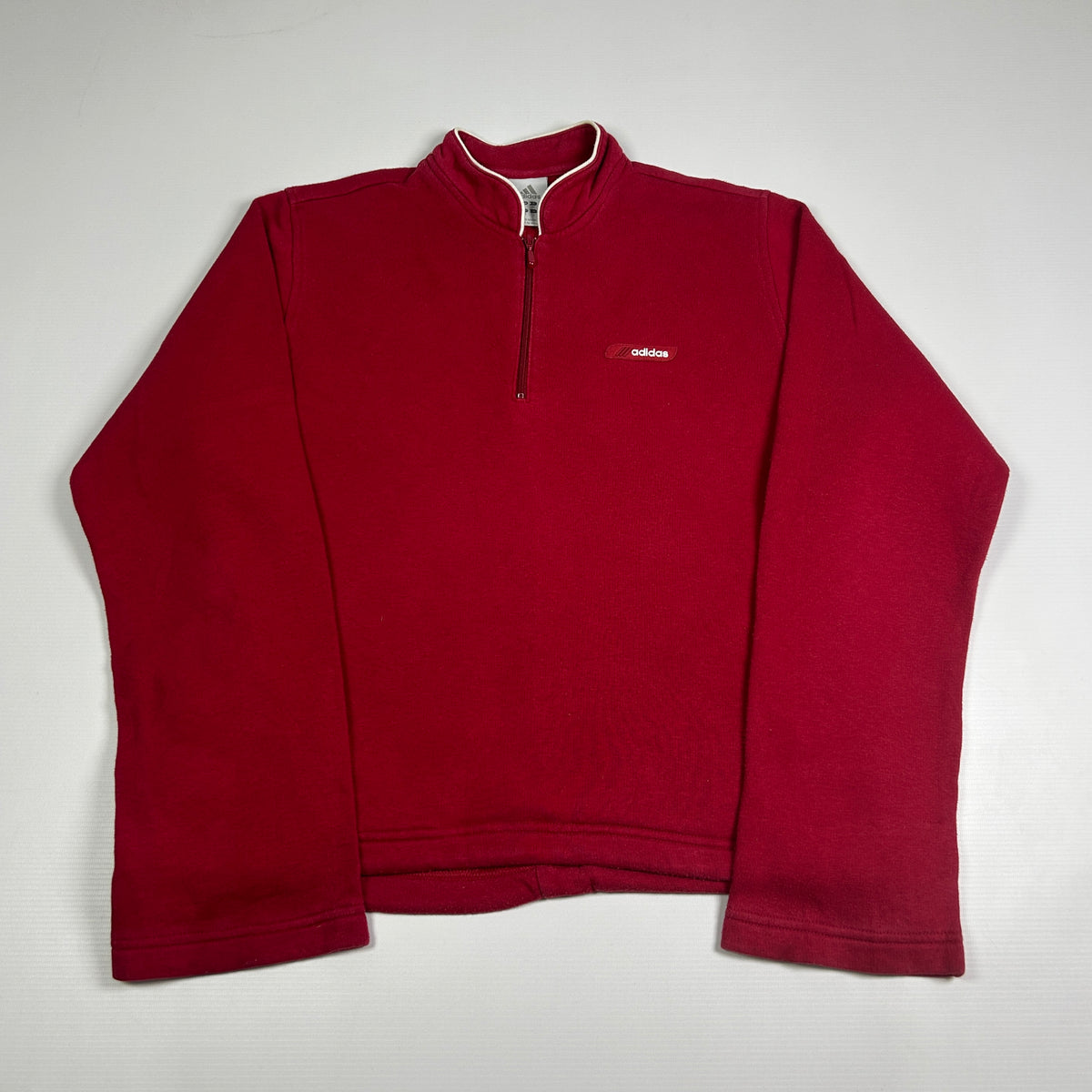 XS - Vintage 2000's Adidas Quarterzip