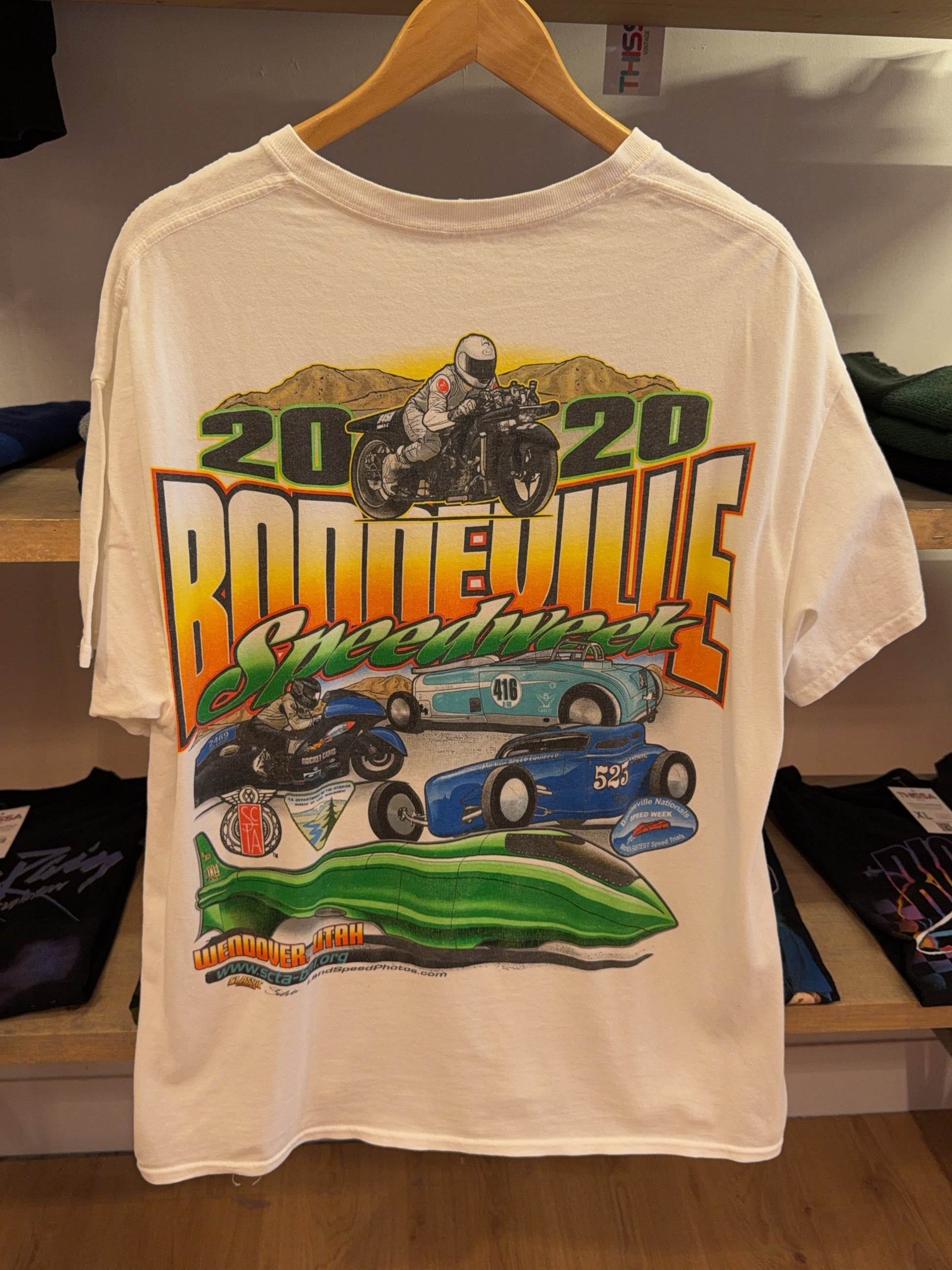 XL - 2020 Bonneville Speed Week Graphic T-Shirt