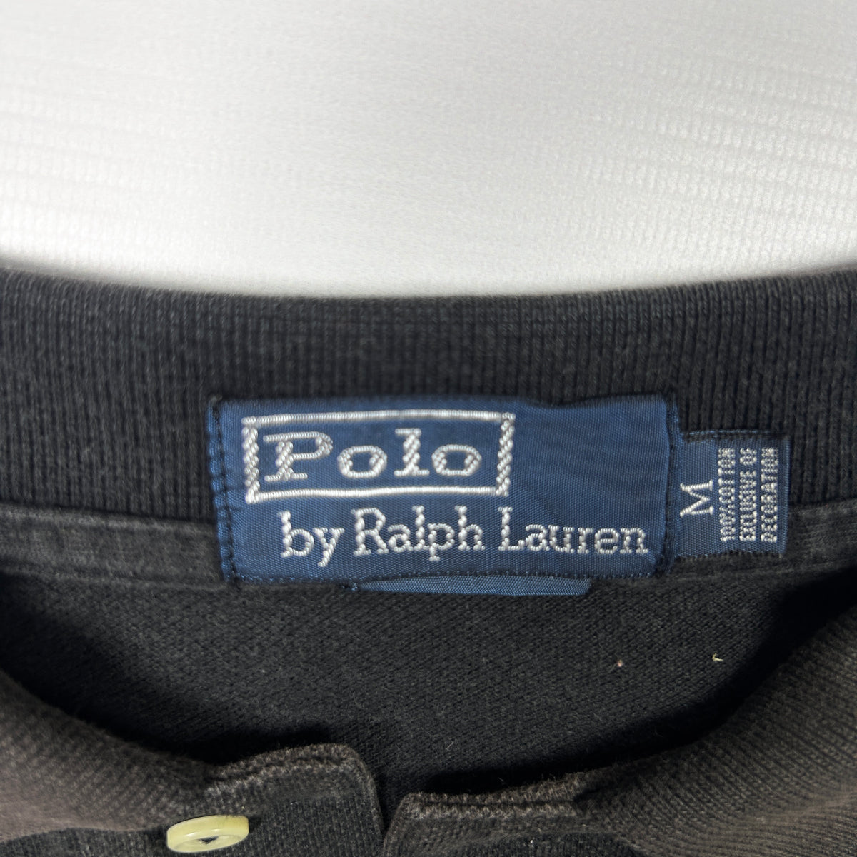 M - Ralph Lauren 1990's Black Watch Big Pony Chief Keef Polo Shirt
