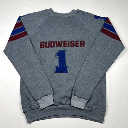 L - Vintage 1980's Budweiser No. 1 Sweatshirt