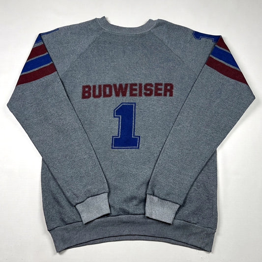 L - Vintage 1980's Budweiser No. 1 Sweatshirt
