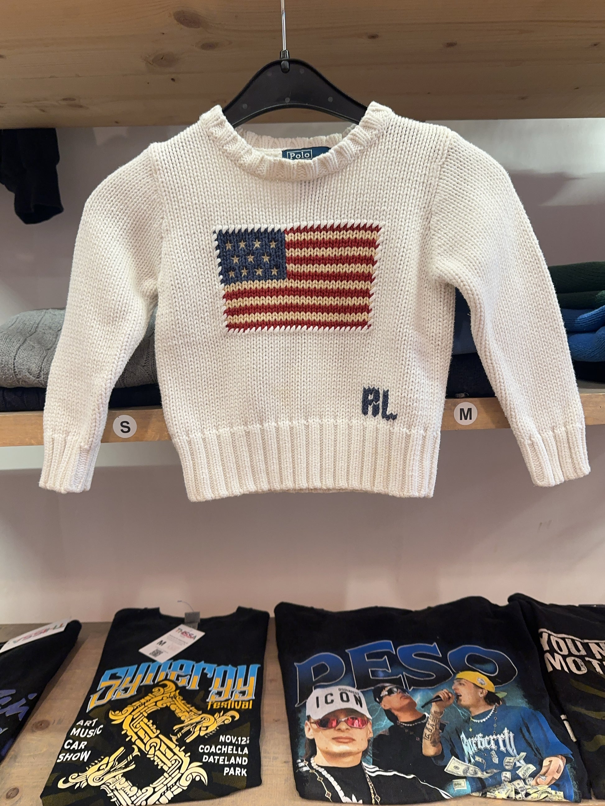 2 - Ralph Lauren American Flag Sweatshirt USA