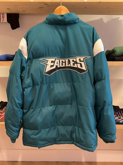 XL - Vintage 1990's Philadelphia Eagles NFL Puffer Jacket