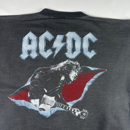 L - 1990's AC/DC Vintage Graphic Crewneck Sweatshirt