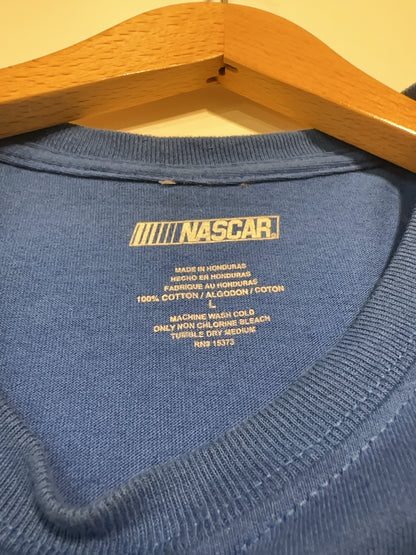L - Nascar Hendrick Motorsports Jimmie Johnson #48 Blue Graphic T-Shirt