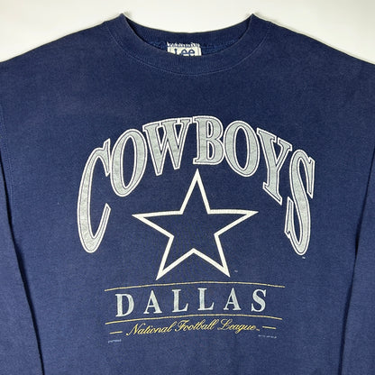 XL - Dallas Cowboys 1990's Navy Graphic Sweatshirt