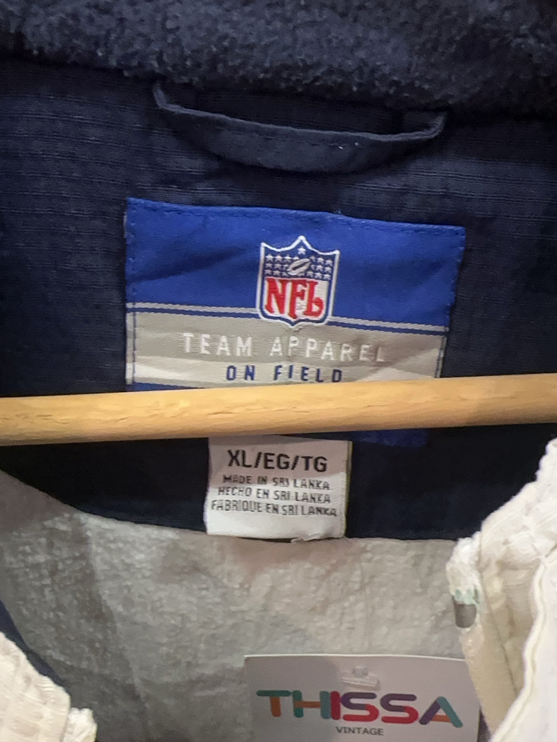 XL - Dallas Cowboys NFL On Field Hooded Pullover Jacket