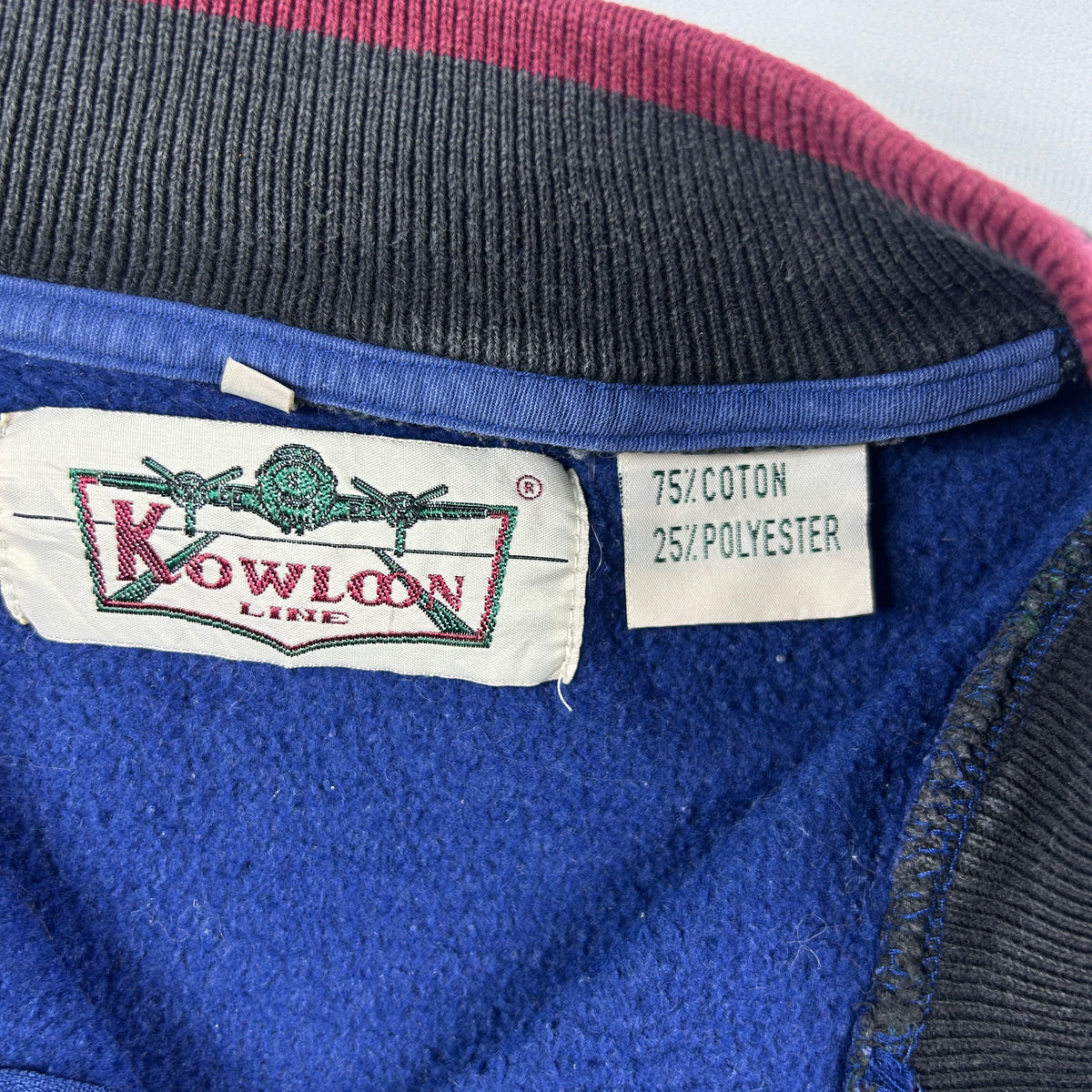 L - Vintage 1990's Quarterzip