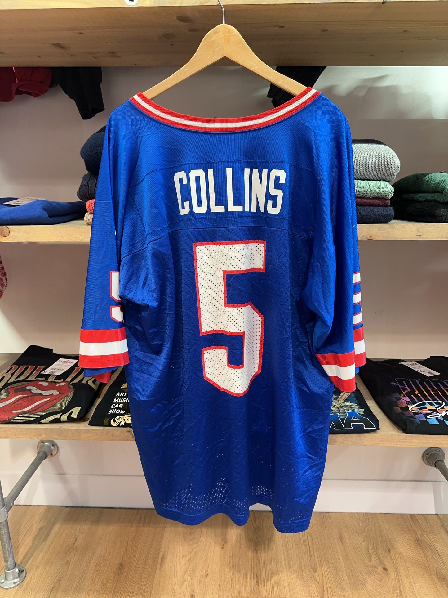XL - 1990s Nike New York Giants NFL Shirt Collins #5