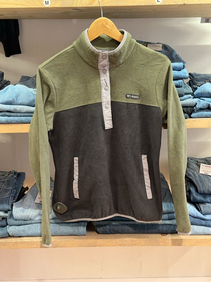 S - Columbia Steens Mountain Quarterzip Fleece