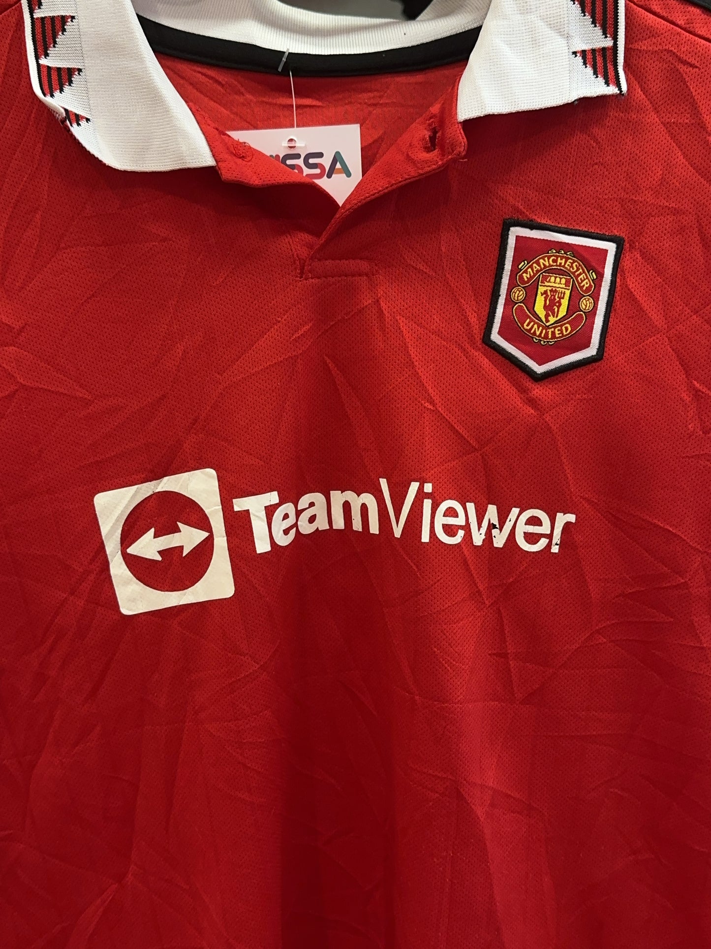 2022-2023 Manchester United Manchester United Home Football Shirt - XS