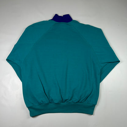 XL - 1990's Puma Athletics Vintage Quarter-Zip Sweatshirt