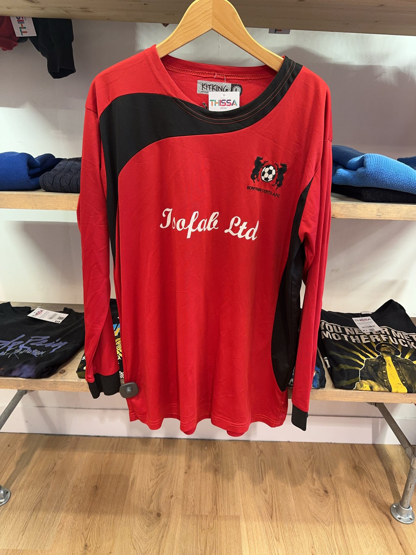 L - 2000's Bonnyrigg Colts AFC Kitking Football Shirt 8