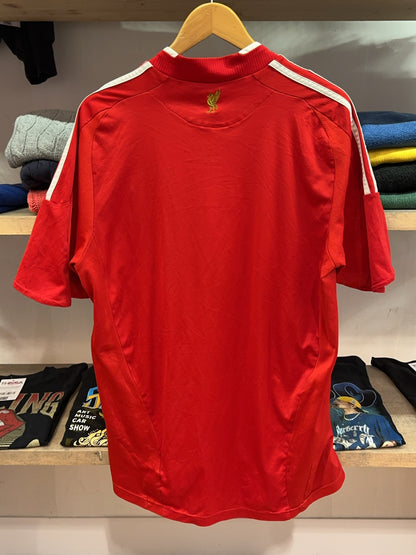 2008-2010 Liverpool FC Adidas Home Football Shirt - L