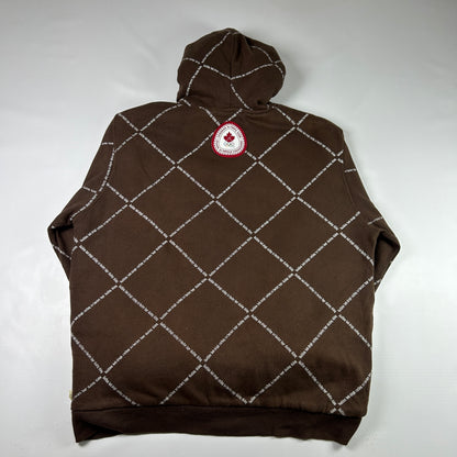 M - 2010's Canadian Olympic Team Brown Fleece Zip-Up Hoodie