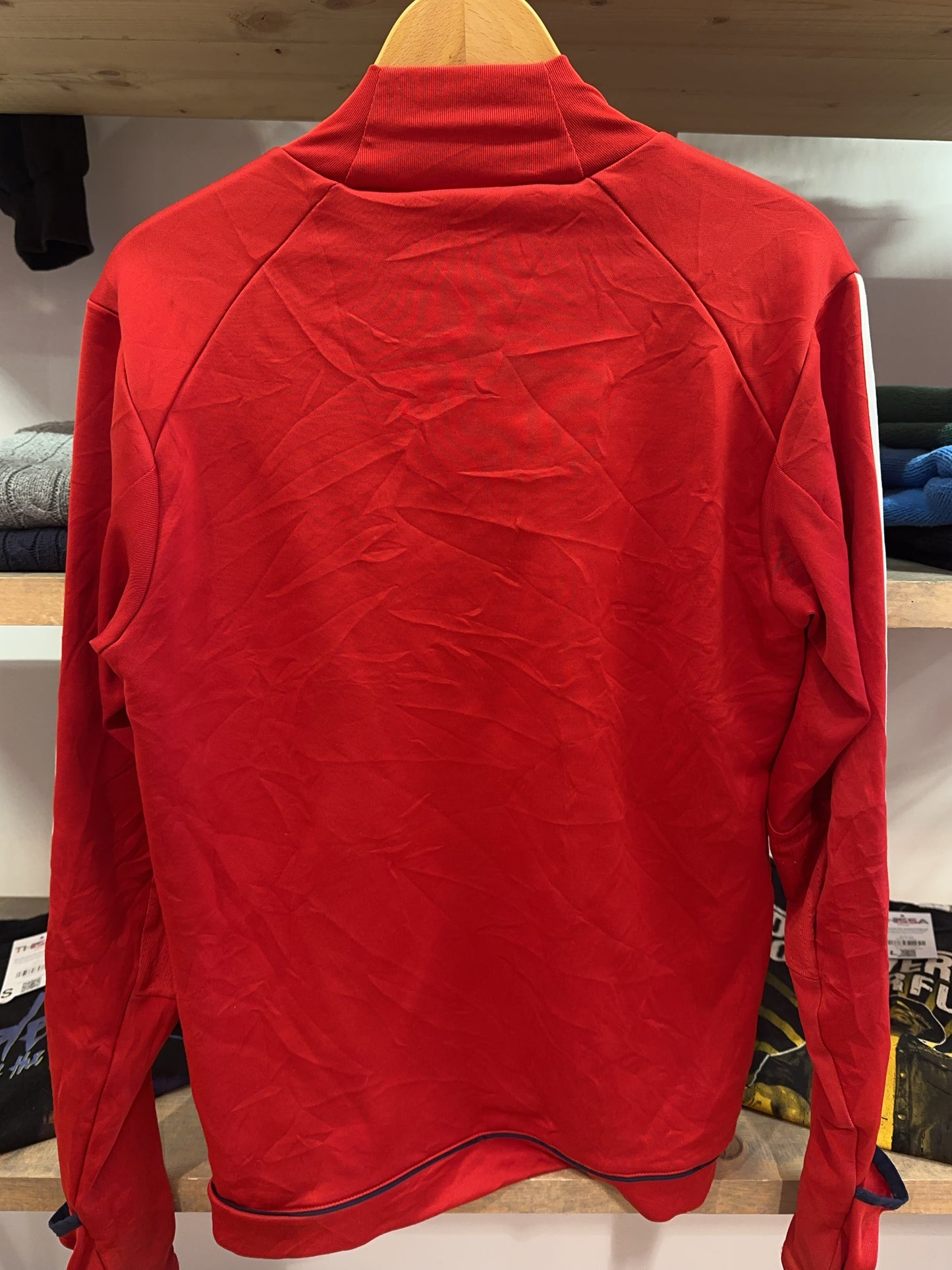 S - 2017-18 Bayern Munich adidas Drill Top Sweatshirt