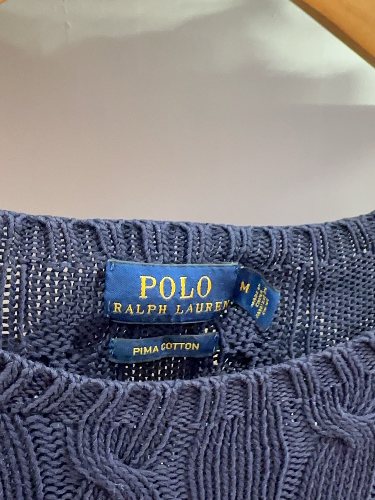 M - Ralph Lauren Cable Knit