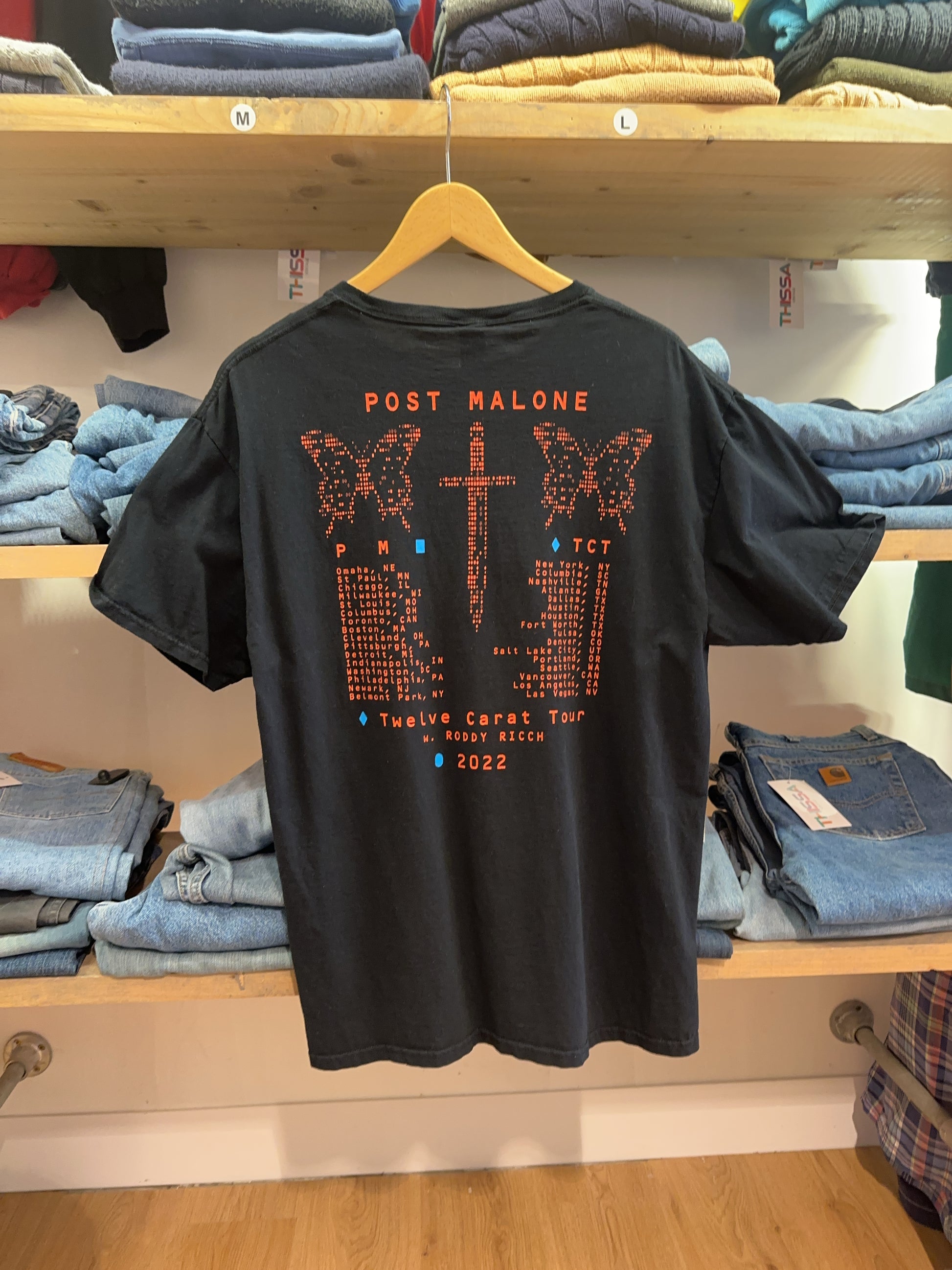 L - Post Malone Band T-shirt