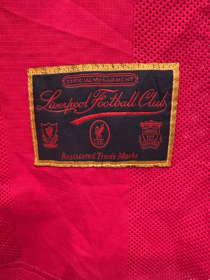 1995-1996 Liverpool FC Adidas Home Football Shirt - S
