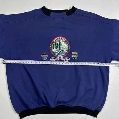XL - Vintage 1990's Spitzberg Iceland Liberty Graphic Sweatshirt