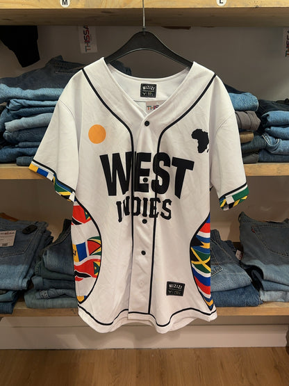 M - Mizizi West Indies Graphic Baseball Jersey