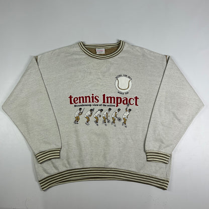 XL - 1980's Actuel Tennis Impact Sweatshirt