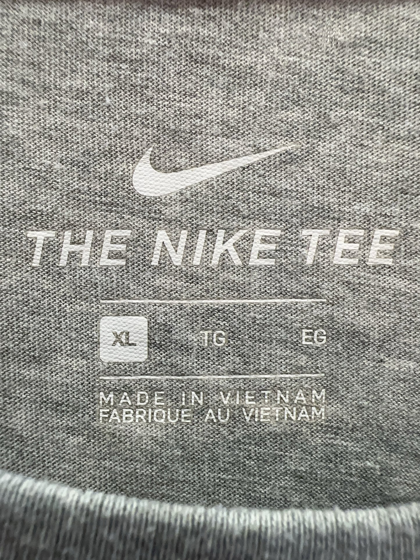 Nike LSU Tigers Mascot Logo Gray T-Shirt