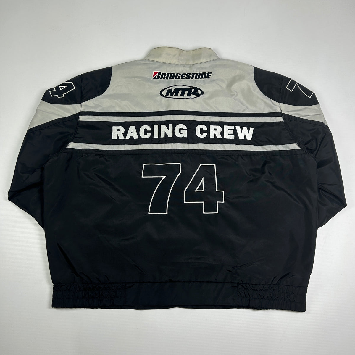 L - Vintage 1990's Fast Lane Racing Crew Jacket 74