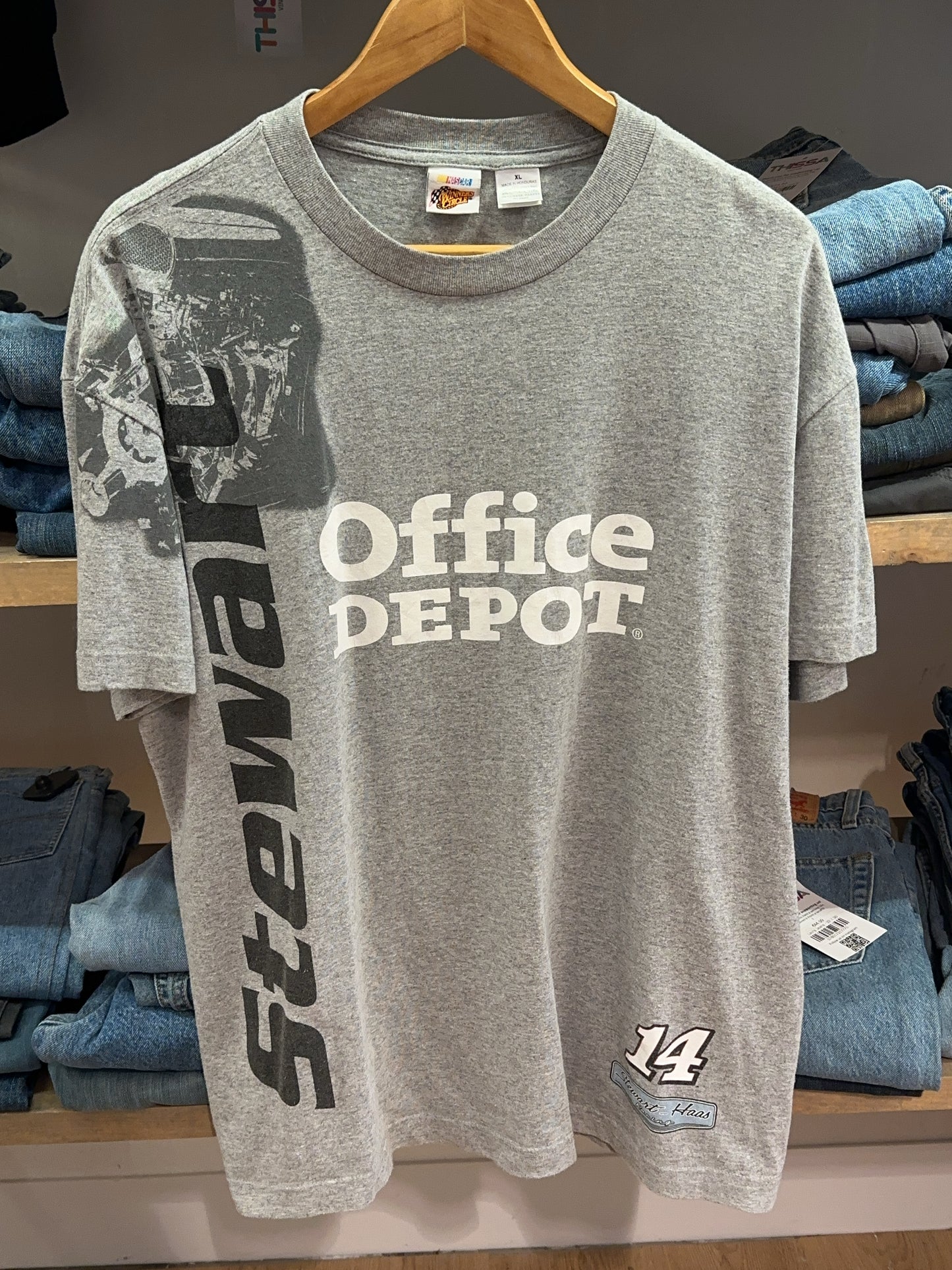 XL - Nascar Office Depot Gray Graphic T-Shirt