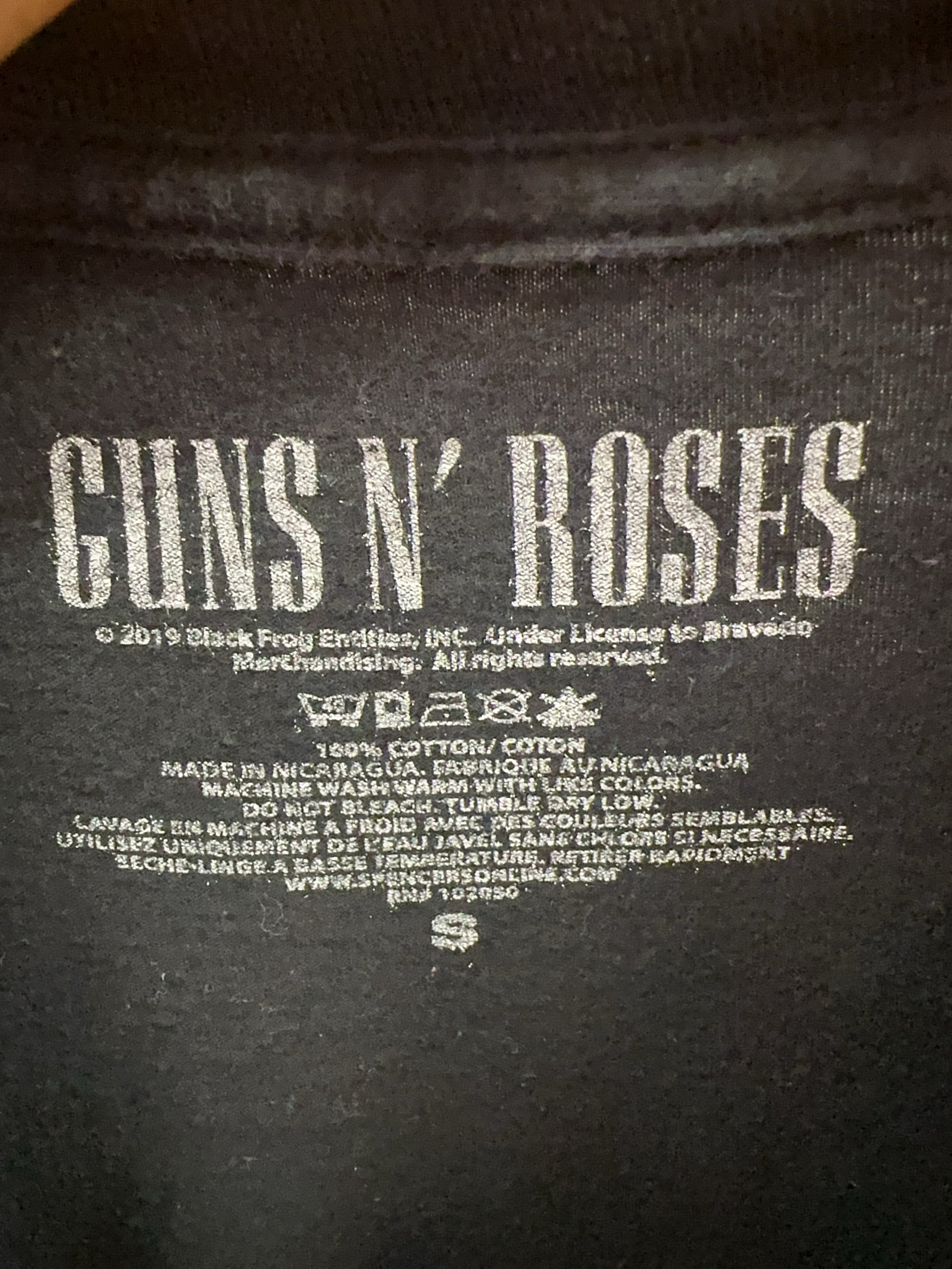 S - Guns N' Roses Band T-shirt