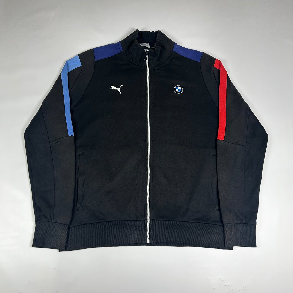 L - Vintage 2010's BMW M Motorsport Puma Zip Track Jacket